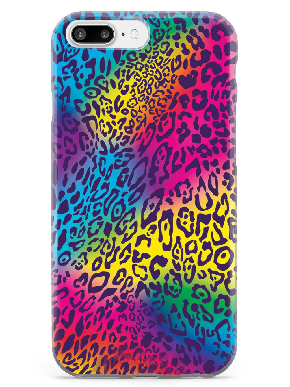 Rainbow Leopard Print Case
