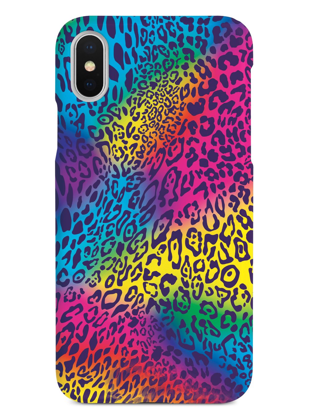 Rainbow Leopard Print Case