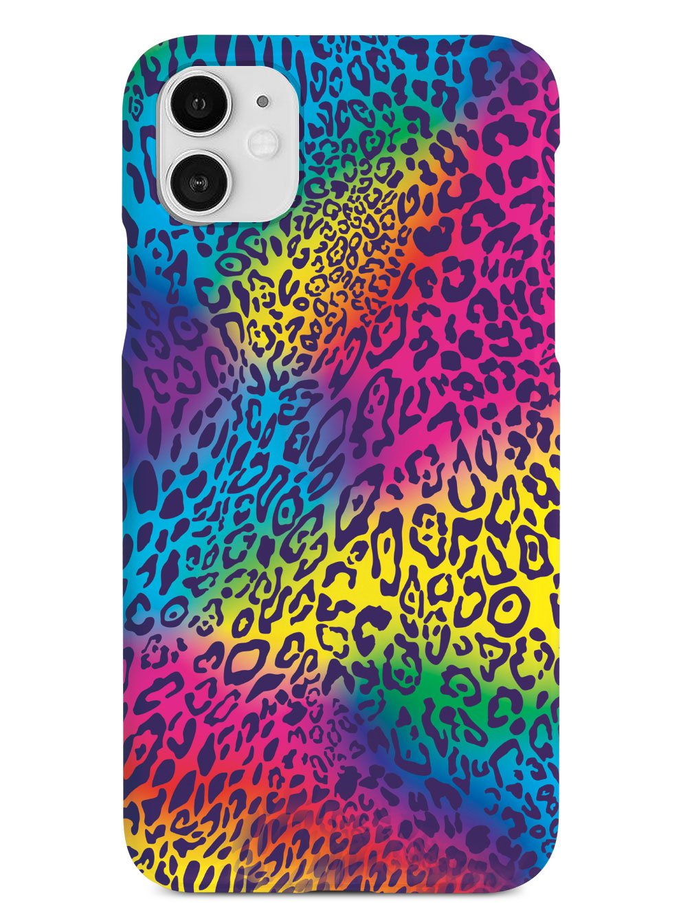 Rainbow Leopard Print Case