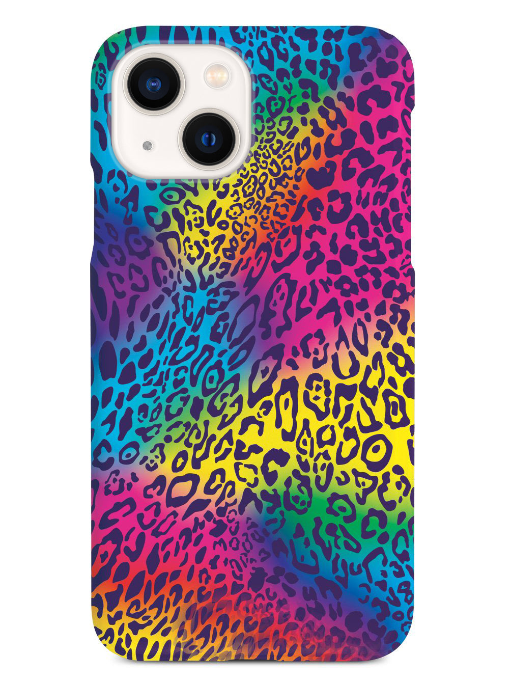 Rainbow Leopard Print Case