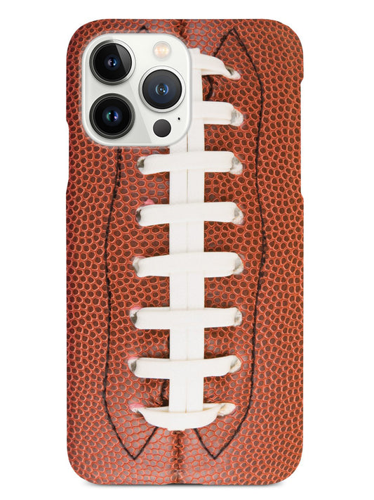 Straight On Football Texture Case
