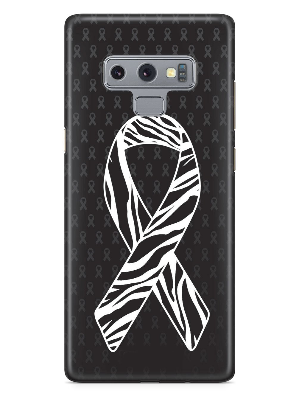 Zebra Print Awareness Ribbon Case