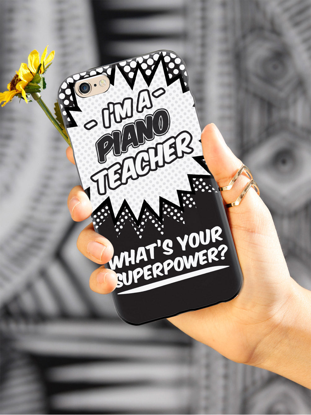 Piano Teacher - What's Your Superpower? Case