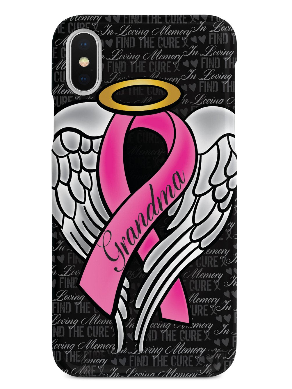 In Loving Memory of My Grandma - Pink Ribbon Case