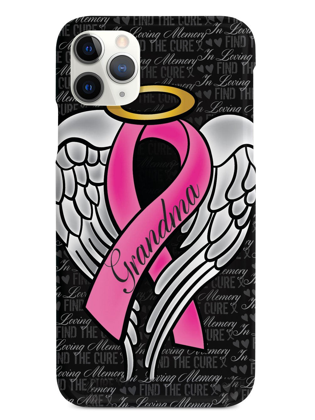 In Loving Memory of My Grandma - Pink Ribbon Case
