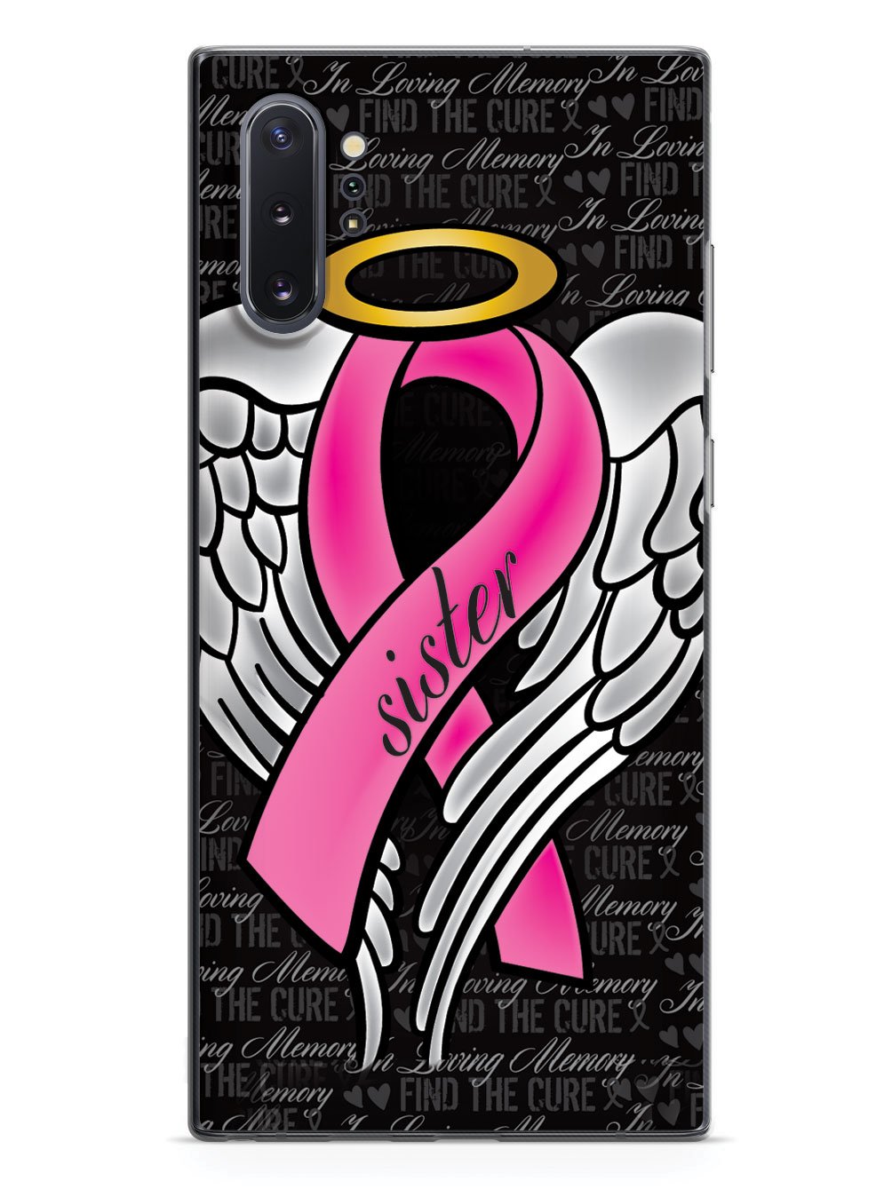 In Loving Memory of My Sister - Pink Ribbon Case