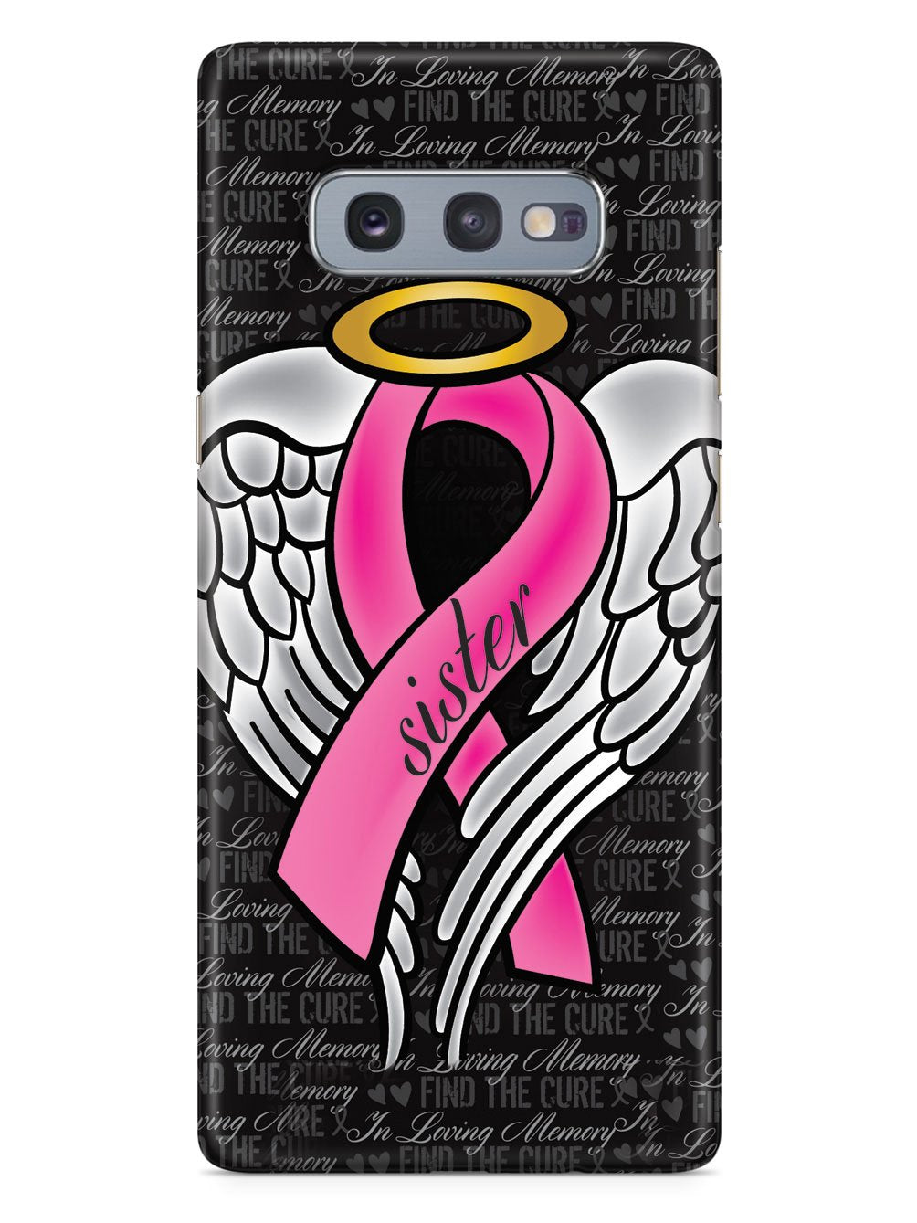 In Loving Memory of My Sister - Pink Ribbon Case