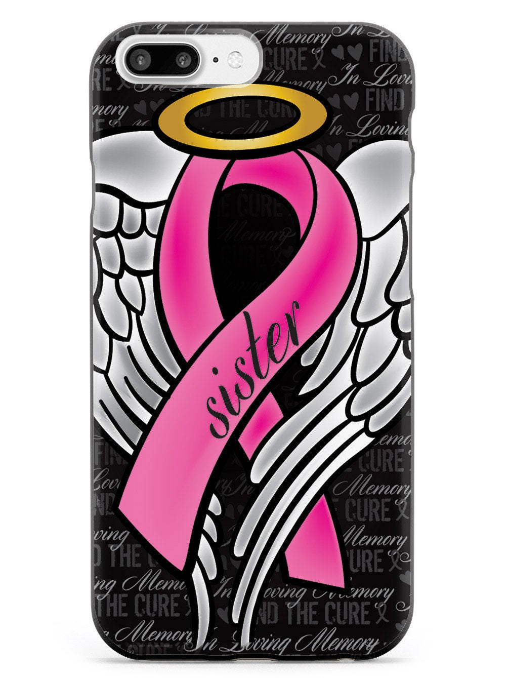 In Loving Memory of My Sister - Pink Ribbon Case