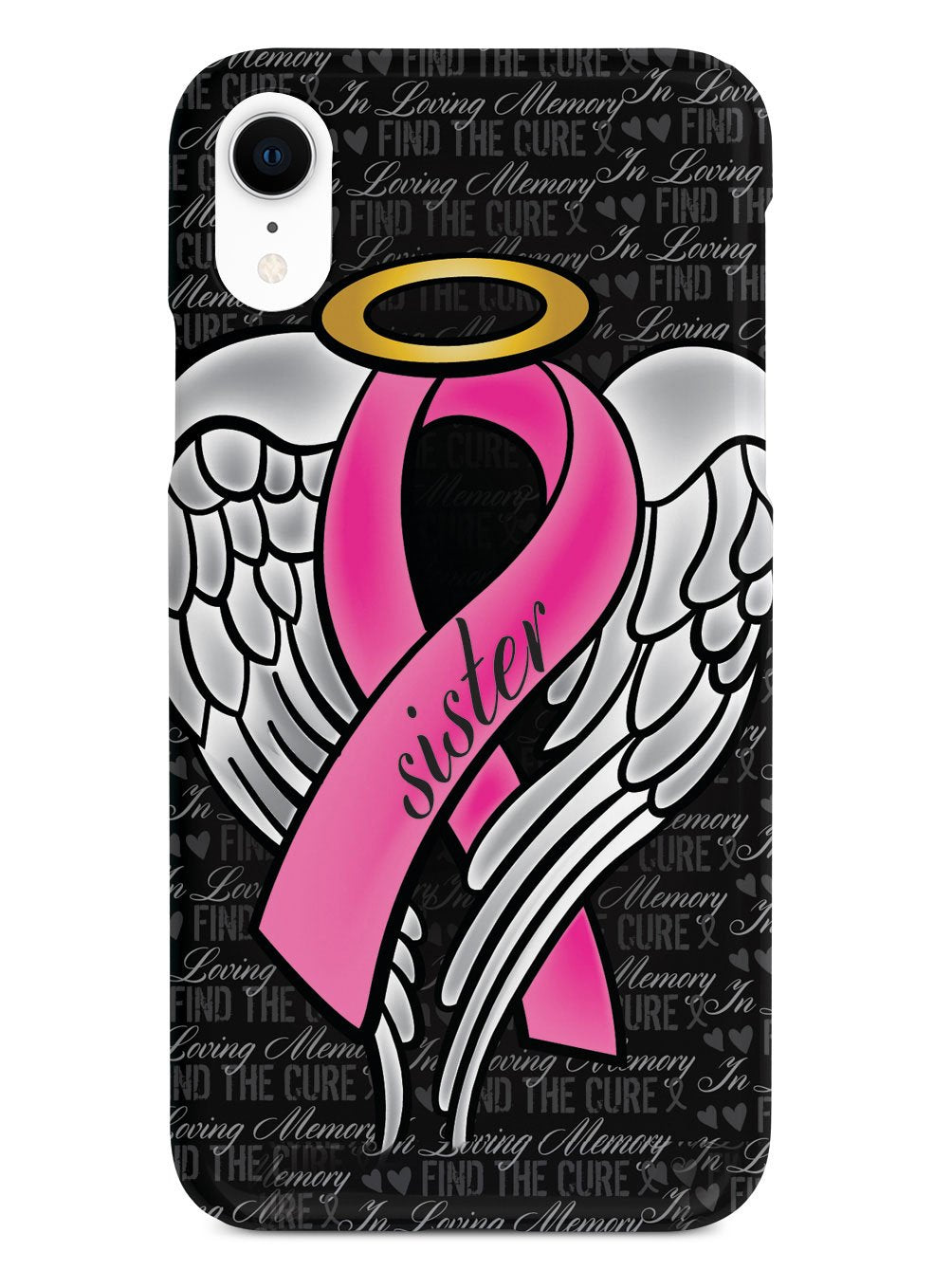 In Loving Memory of My Sister - Pink Ribbon Case