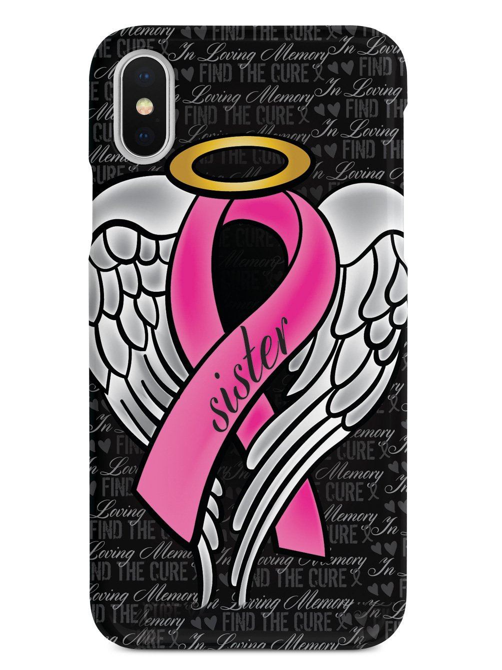 In Loving Memory of My Sister - Pink Ribbon Case