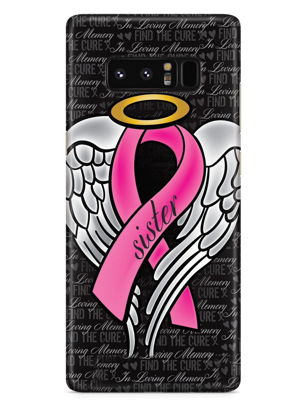 In Loving Memory of My Sister - Pink Ribbon Case