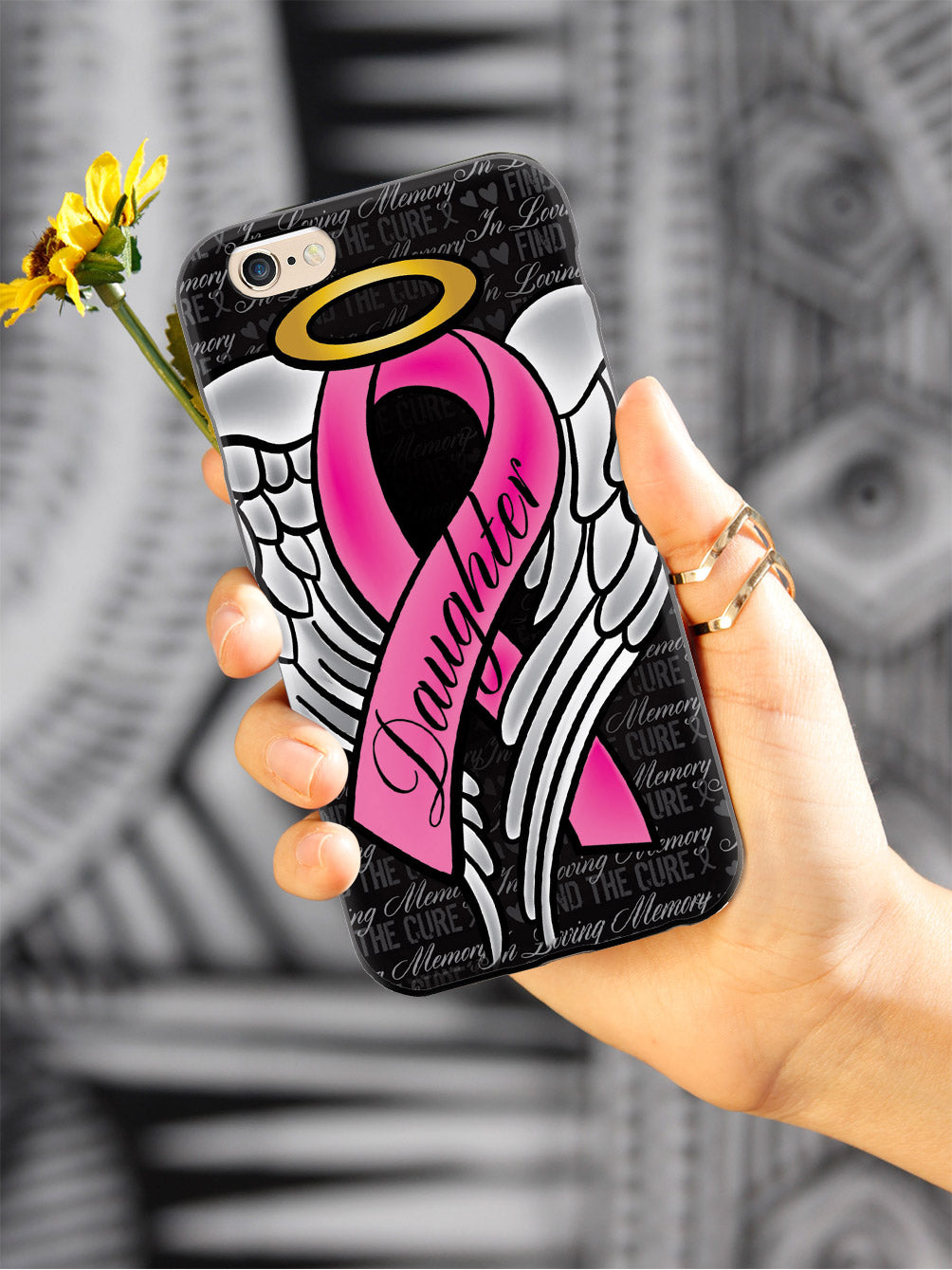 In Loving Memory of My Daughter - Pink Ribbon Case