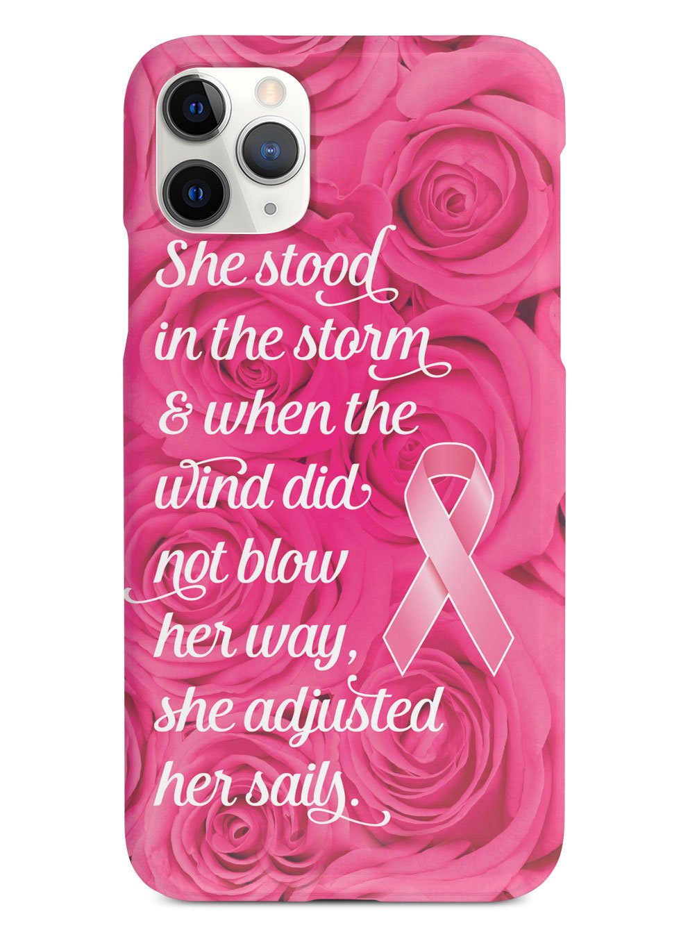 She Stood In The Storm - Breast Cancer Awareness Case