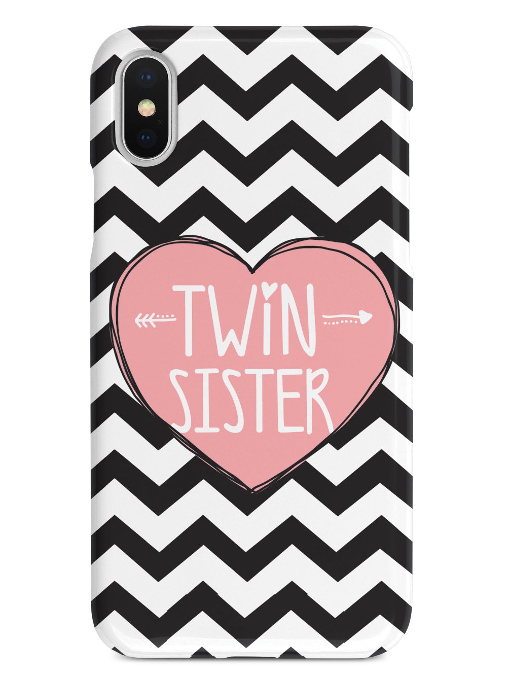 Sisterly Love - Twin Sister - Chevron Case