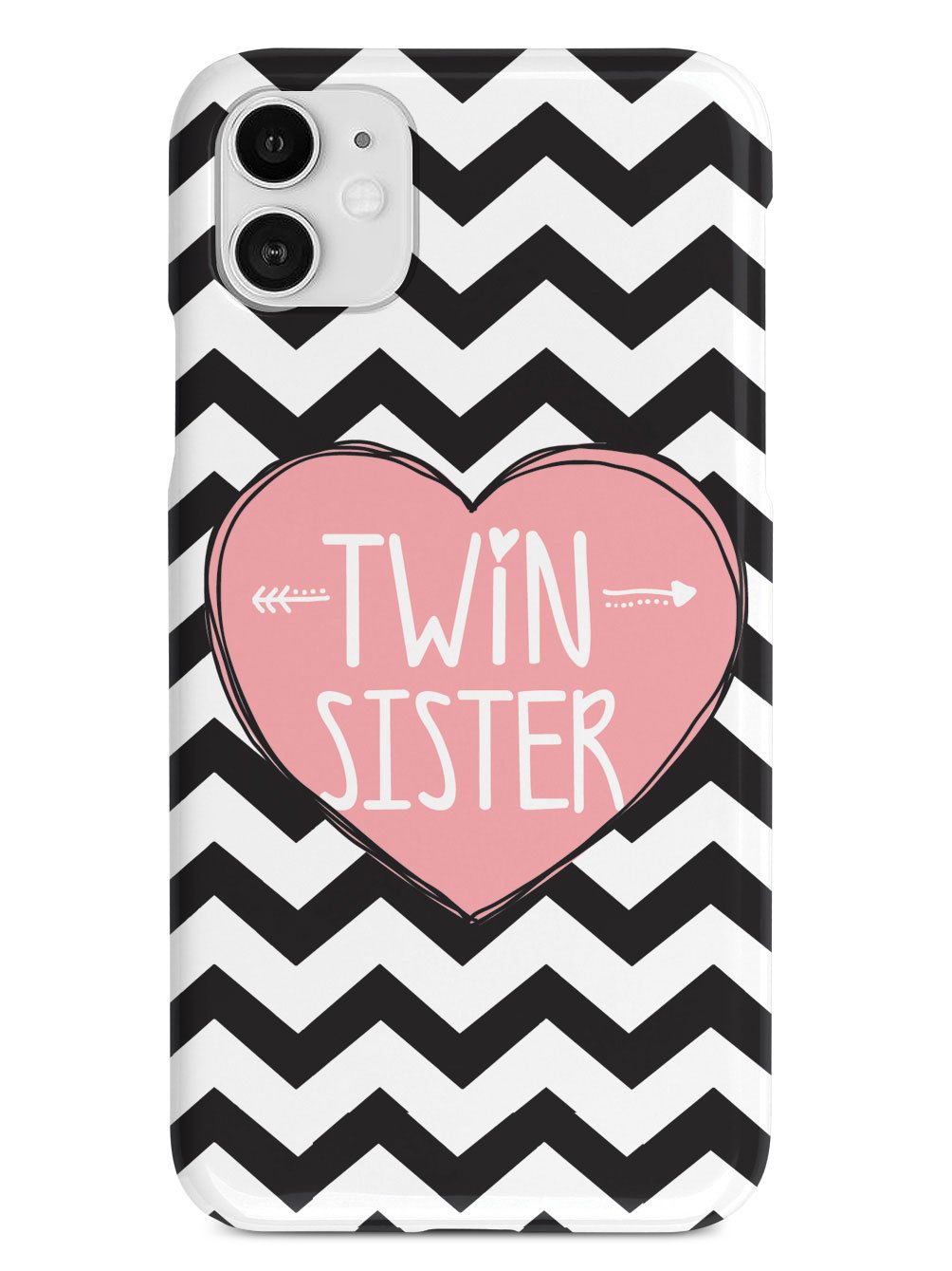 Sisterly Love - Twin Sister - Chevron Case
