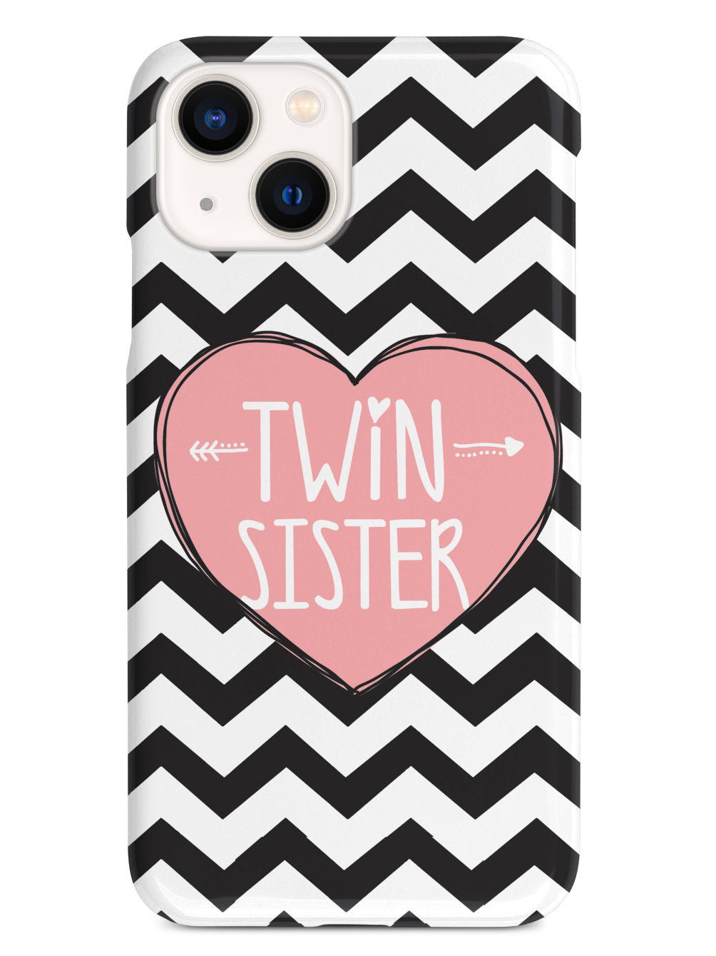 Sisterly Love - Twin Sister - Chevron Case