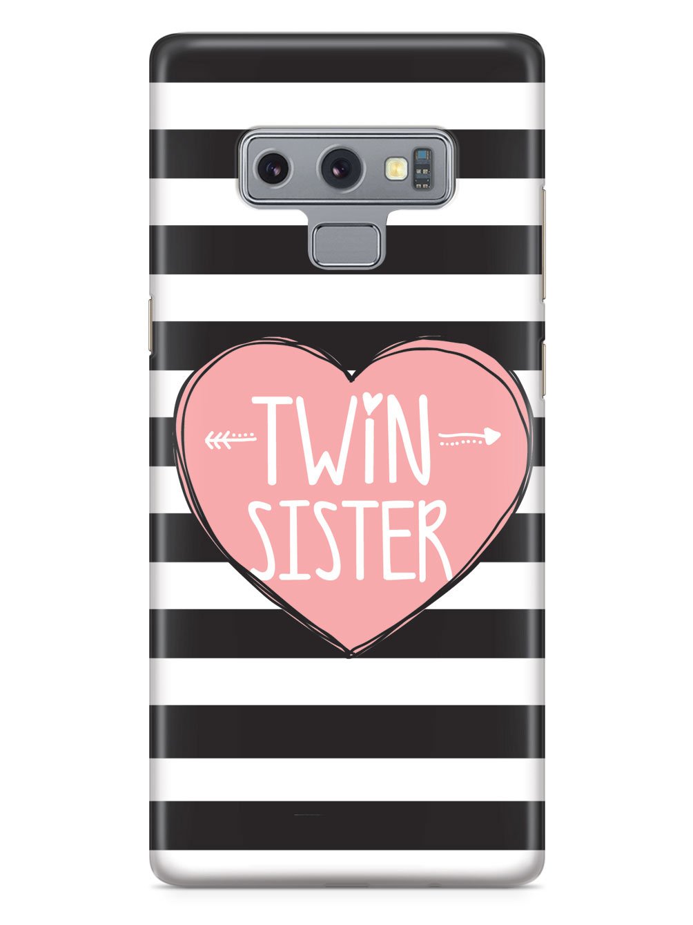 Sisterly Love - Twin Sister - Stripes Case
