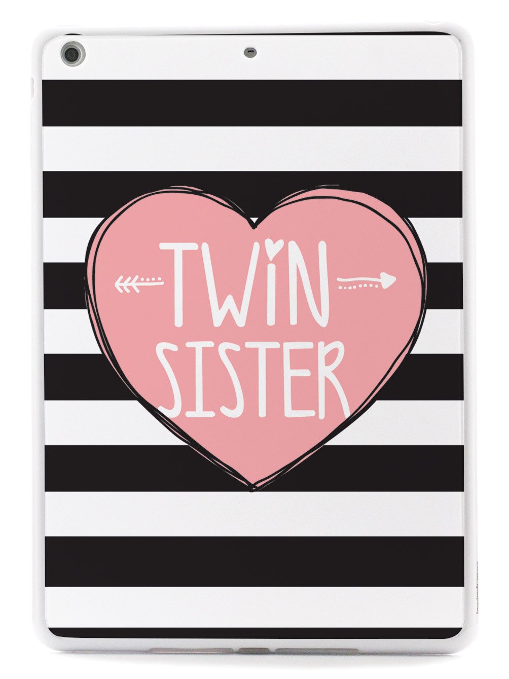 Sisterly Love - Twin Sister - Stripes Case