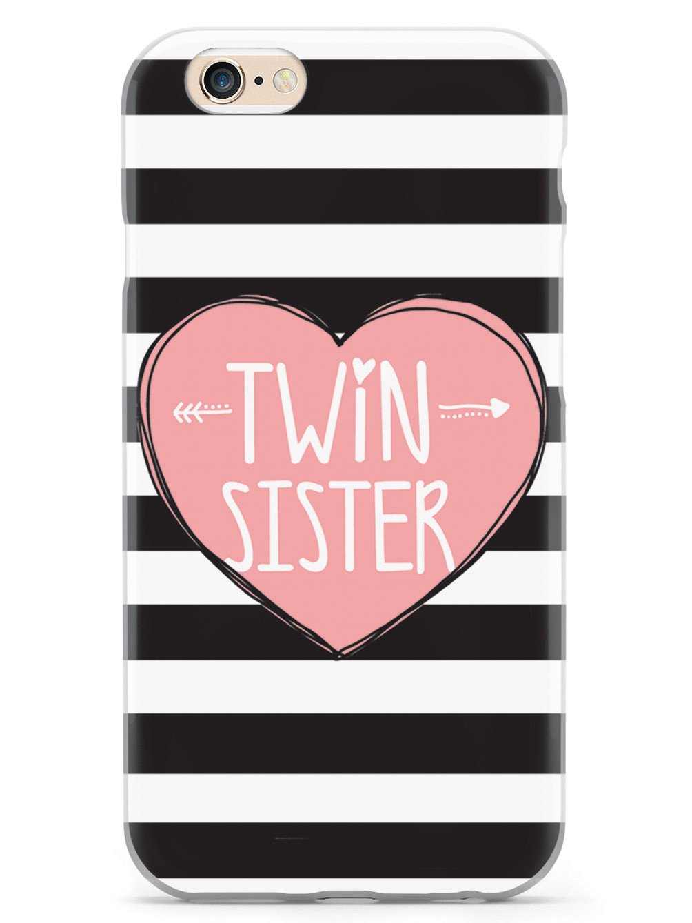 Sisterly Love - Twin Sister - Stripes Case