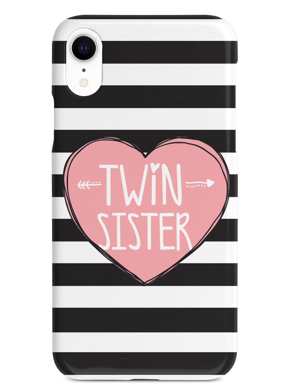 Sisterly Love - Twin Sister - Stripes Case