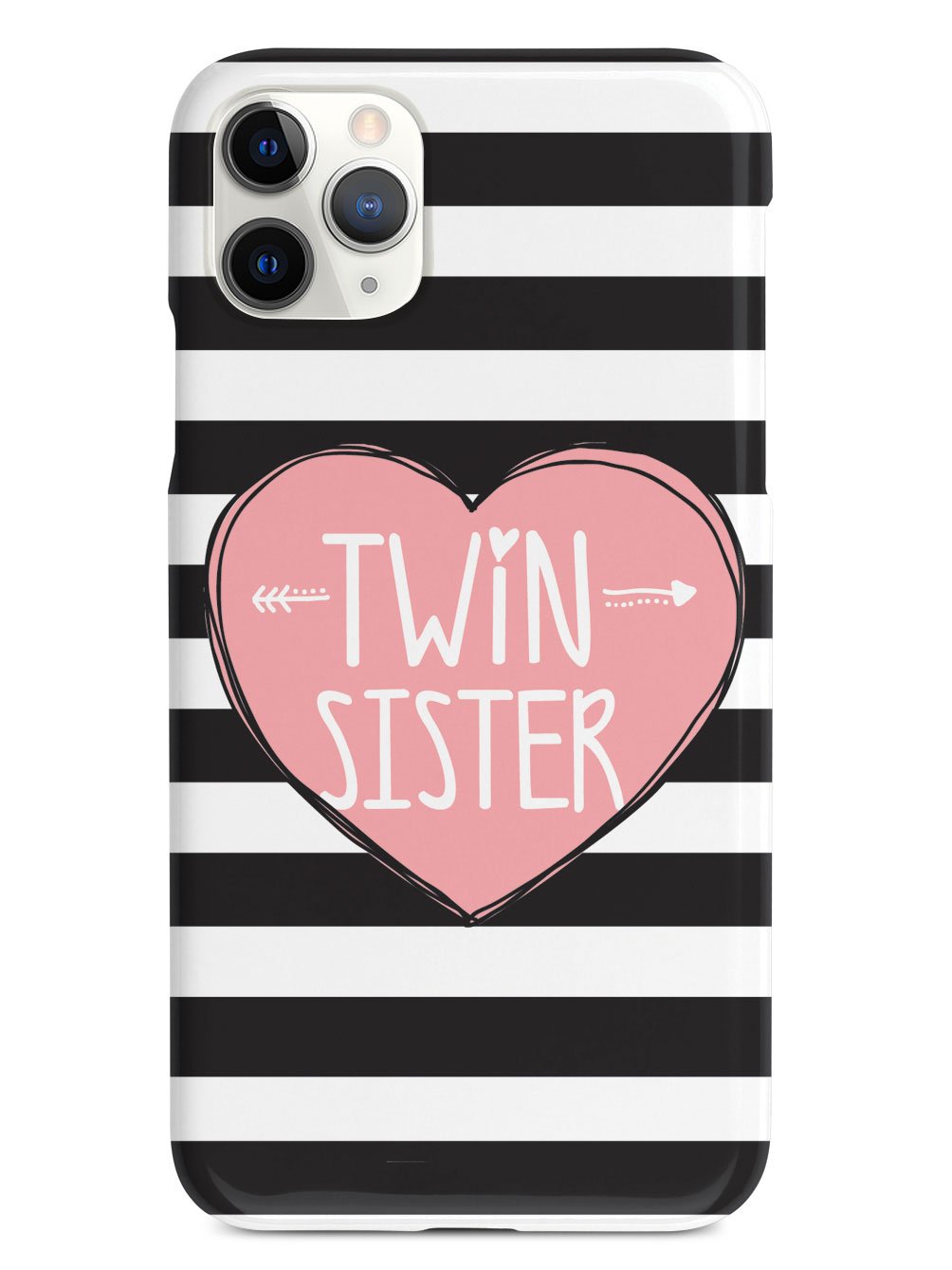Sisterly Love - Twin Sister - Stripes Case