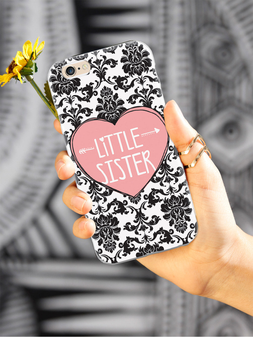 Sisterly Love - Little Sister - Damask Case