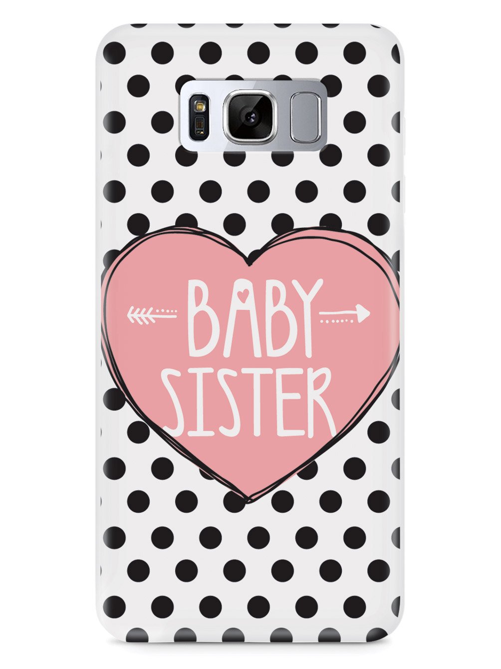 Sisterly Love - Baby Sister - Polka Dots Case