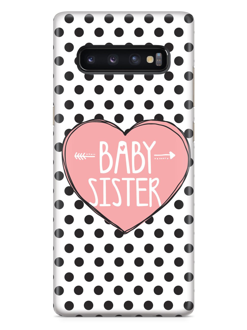 Sisterly Love - Baby Sister - Polka Dots Case