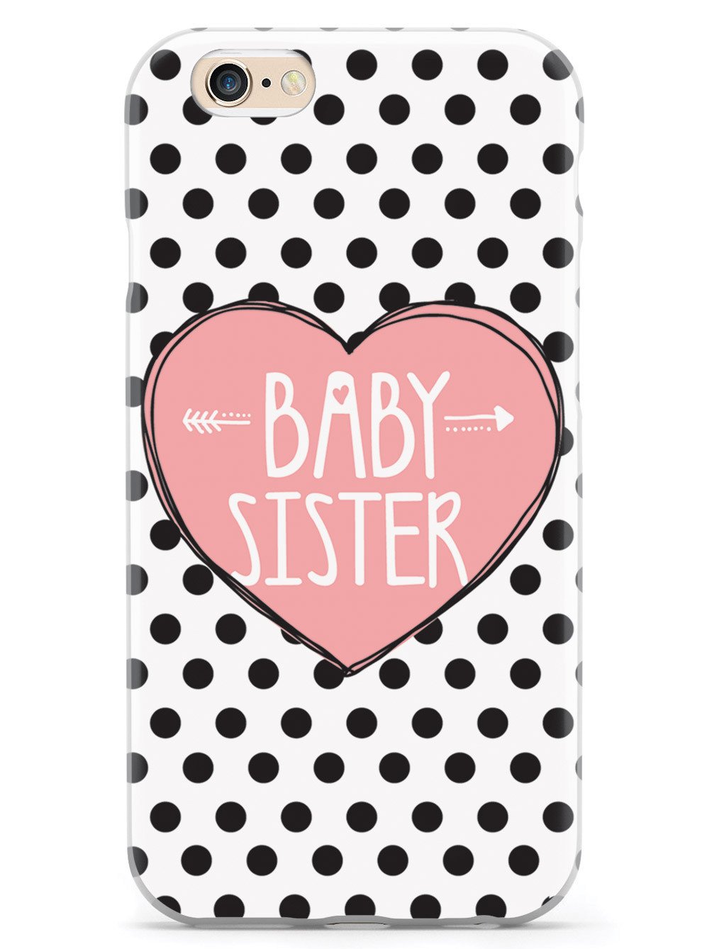 Sisterly Love - Baby Sister - Polka Dots Case