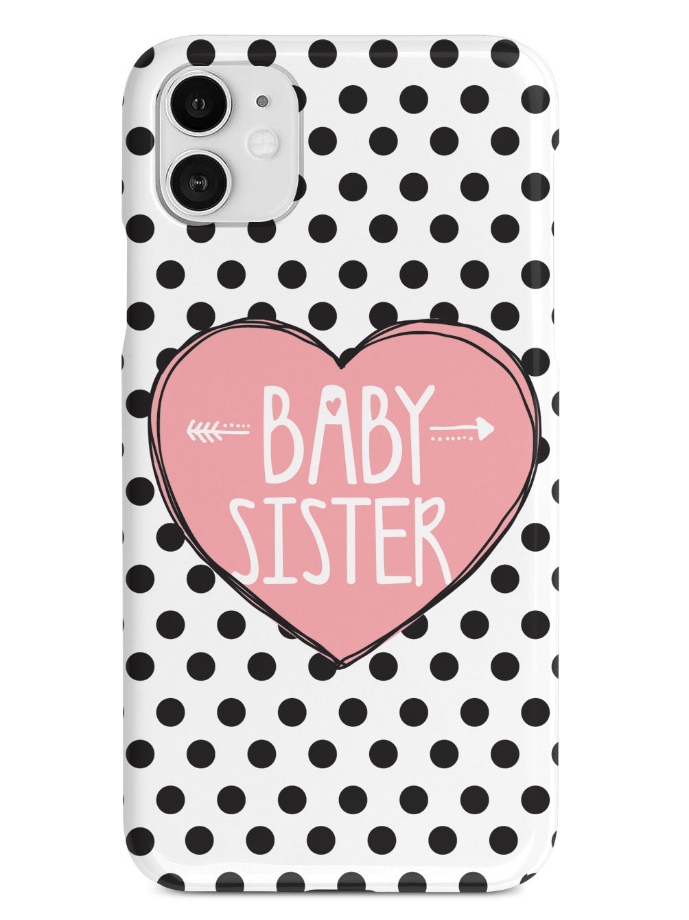Sisterly Love - Baby Sister - Polka Dots Case