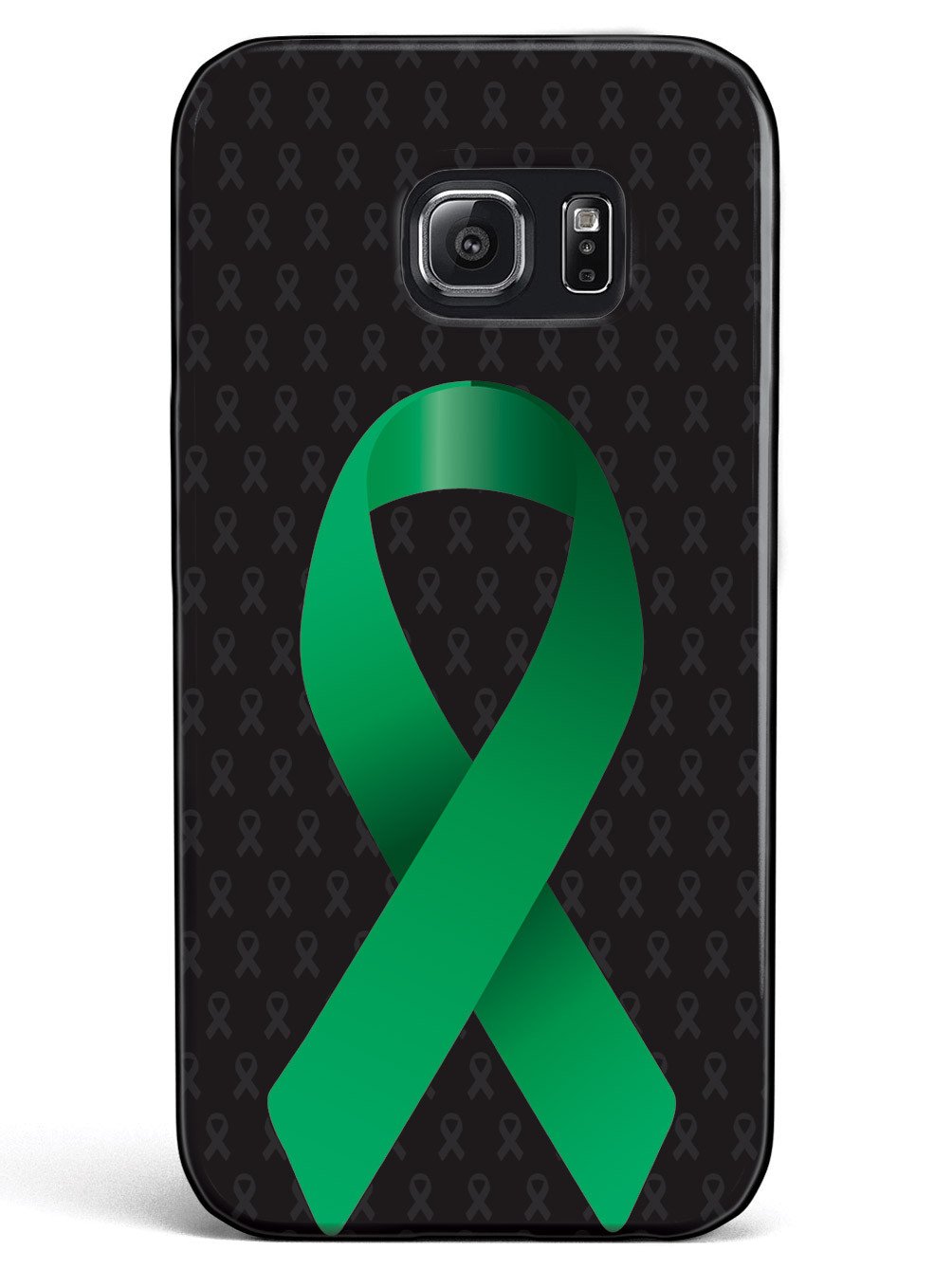 Green Awareness Ribbon - Black Case