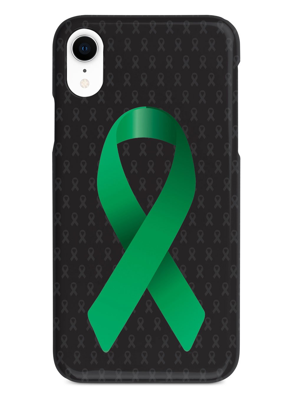 Green Awareness Ribbon - Black Case