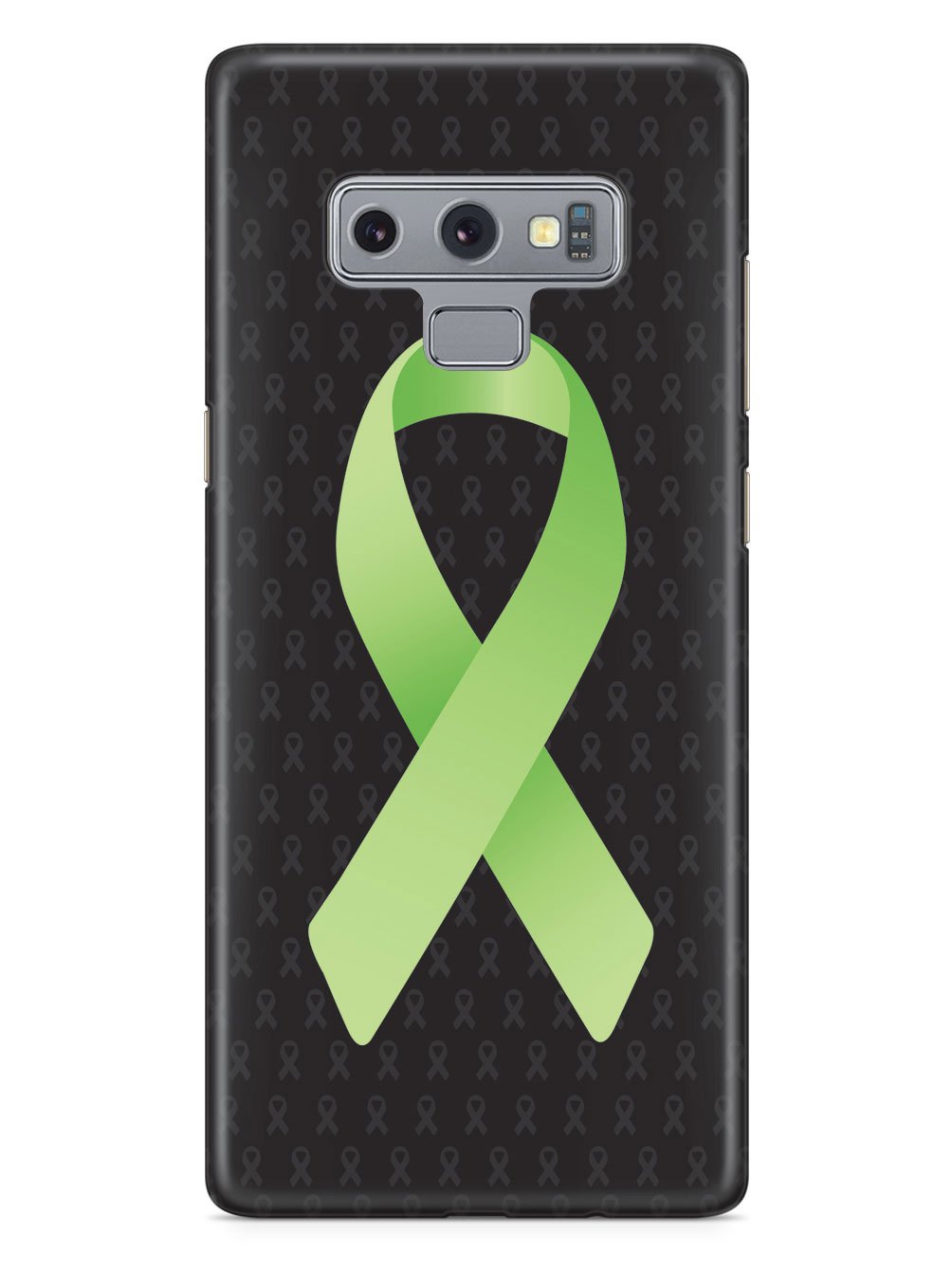 Lime Green Awareness Ribbon - Black Case