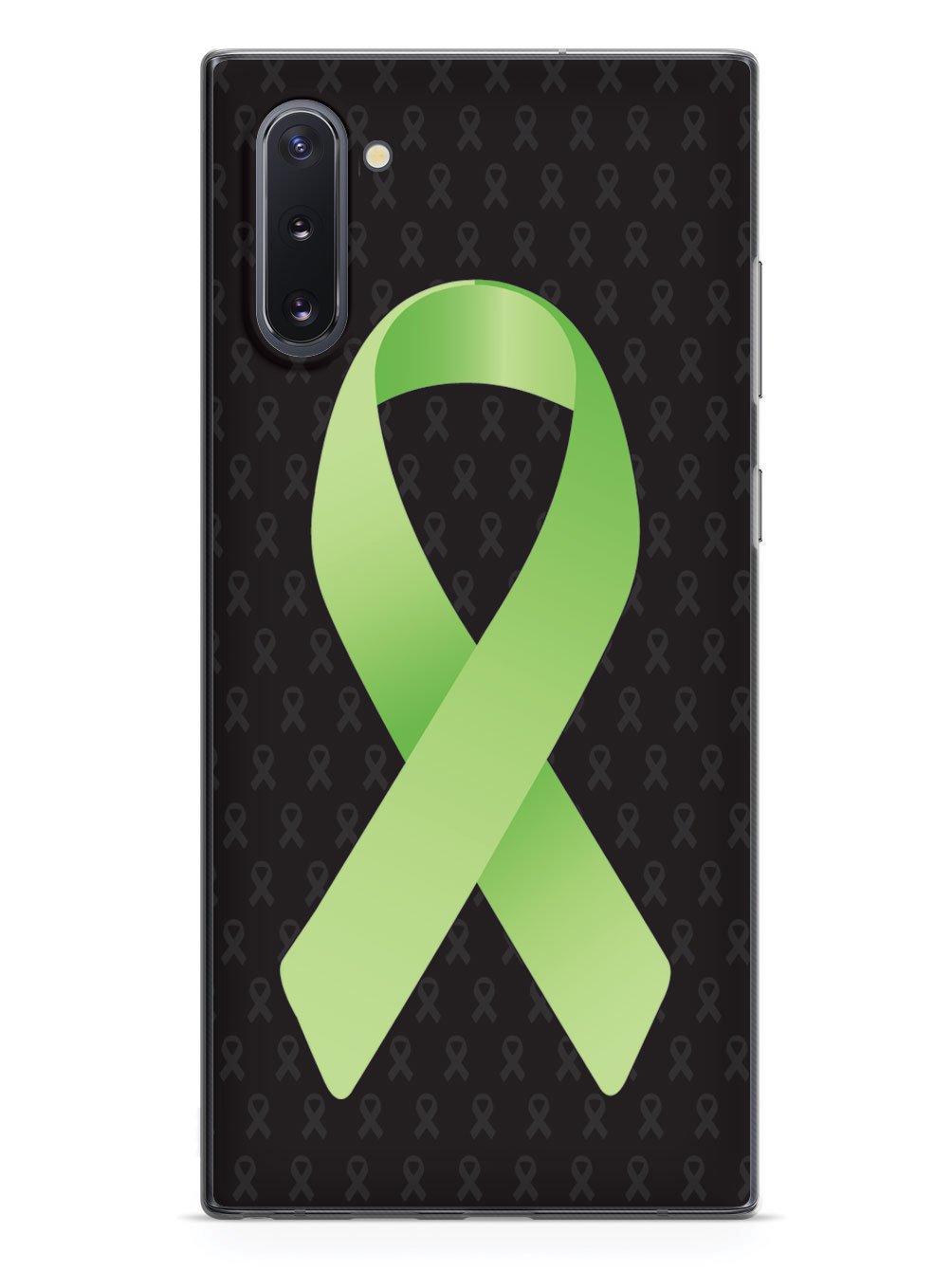 Lime Green Awareness Ribbon - Black Case