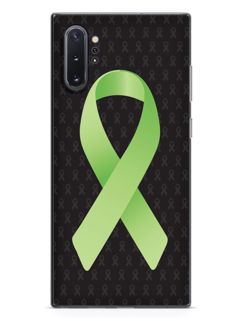 Lime Green Awareness Ribbon - Black Case