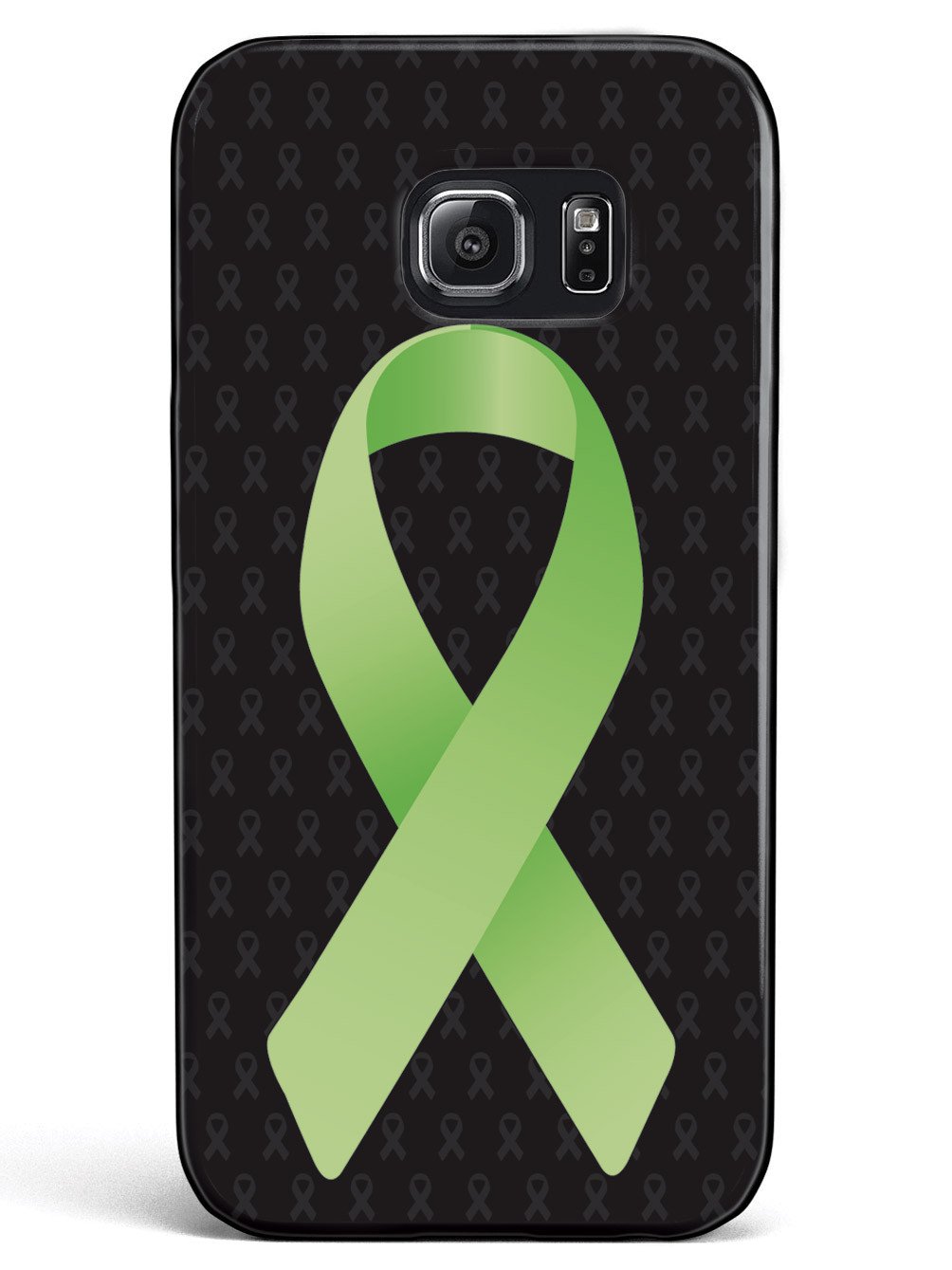 Lime Green Awareness Ribbon - Black Case