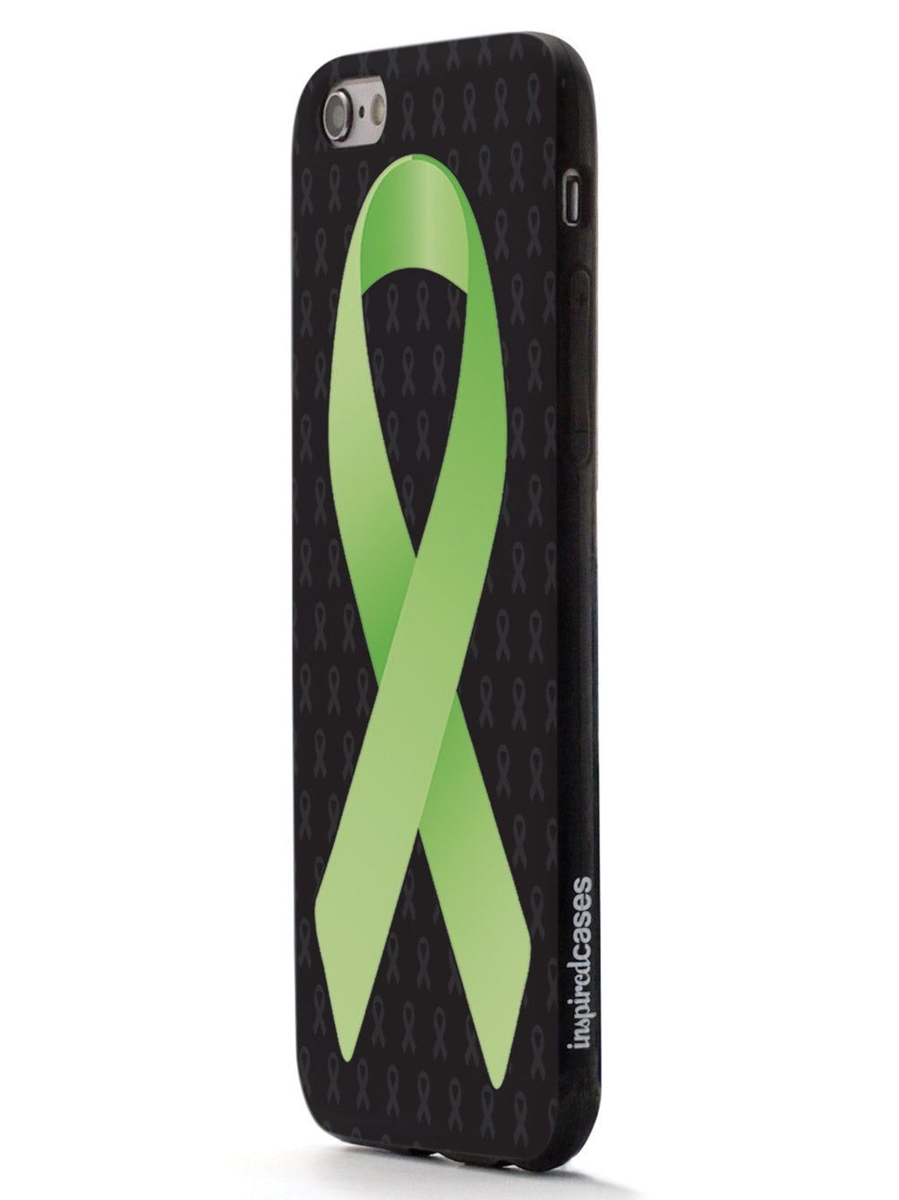 Lime Green Awareness Ribbon - Black Case