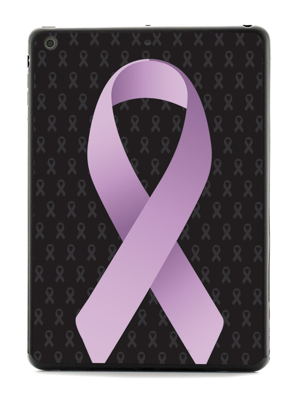 Lavender Awareness Ribbon - Black Case