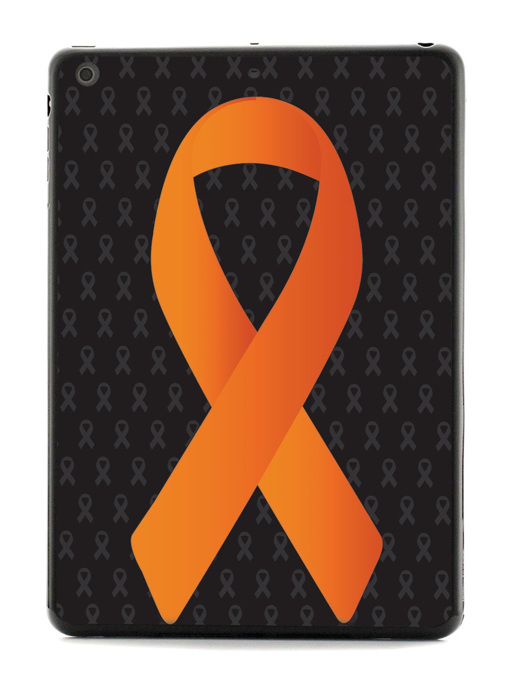 Orange Awareness Ribbon - Black Case