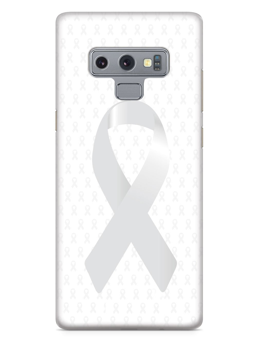 Pearl Awareness Ribbon - White Case