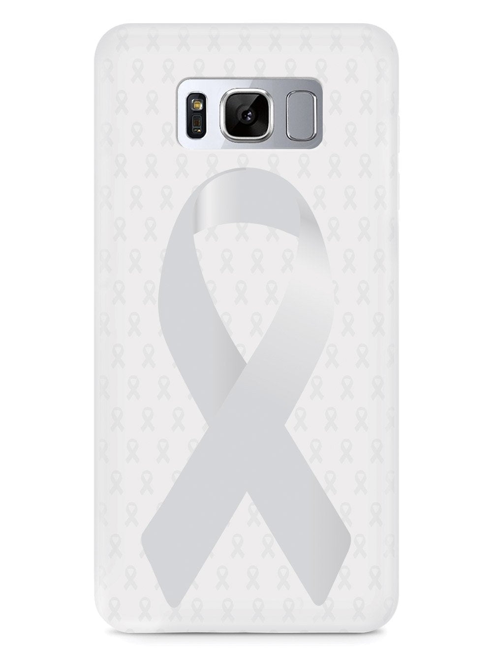 Pearl Awareness Ribbon - White Case