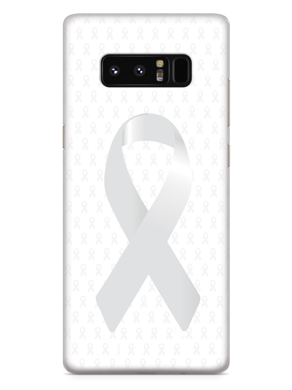 Pearl Awareness Ribbon - White Case