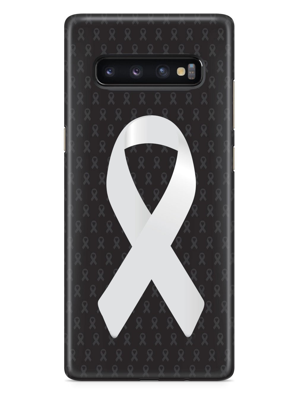 Pearl Awareness Ribbon - Black Case