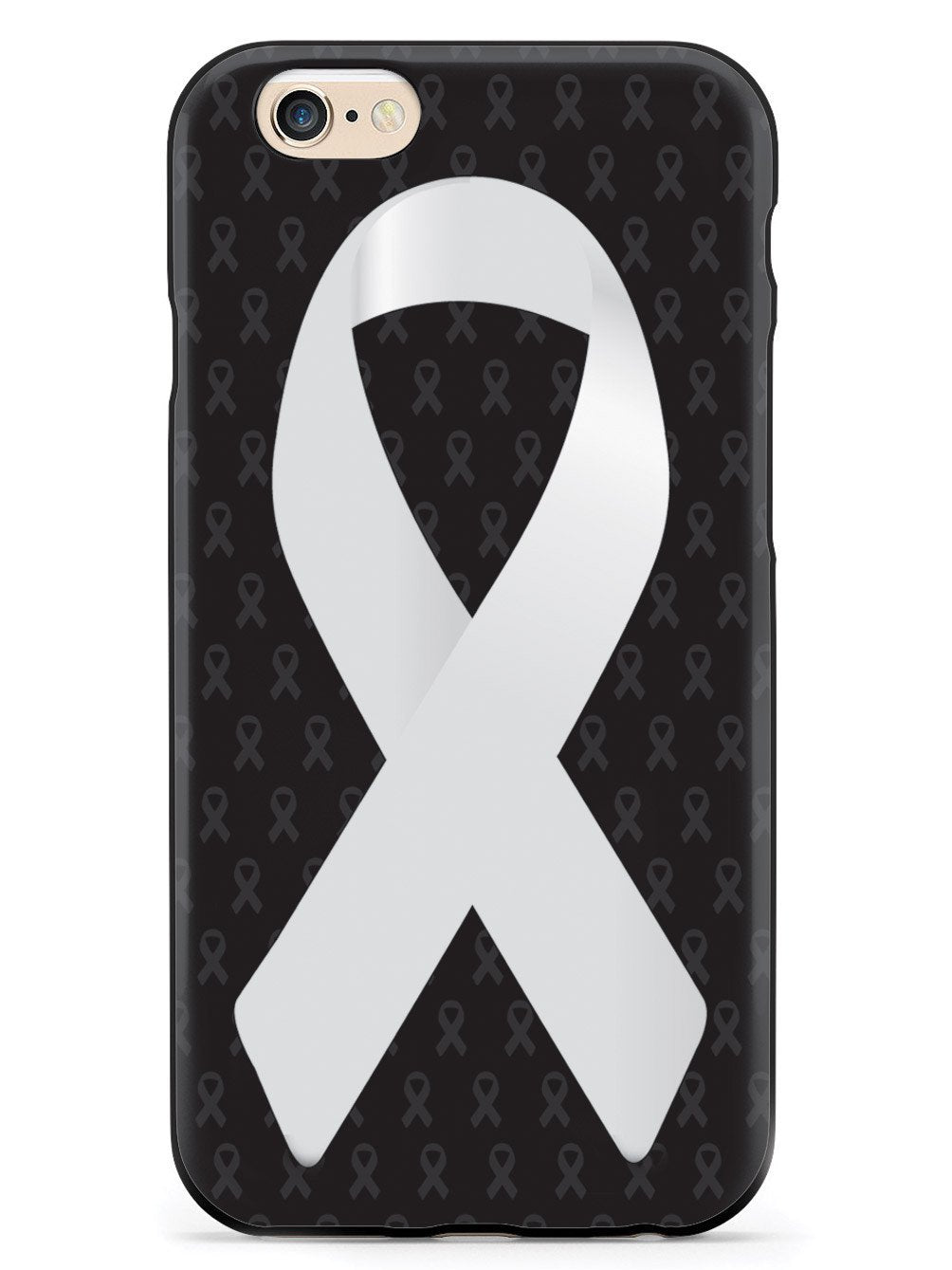 Pearl Awareness Ribbon - Black Case