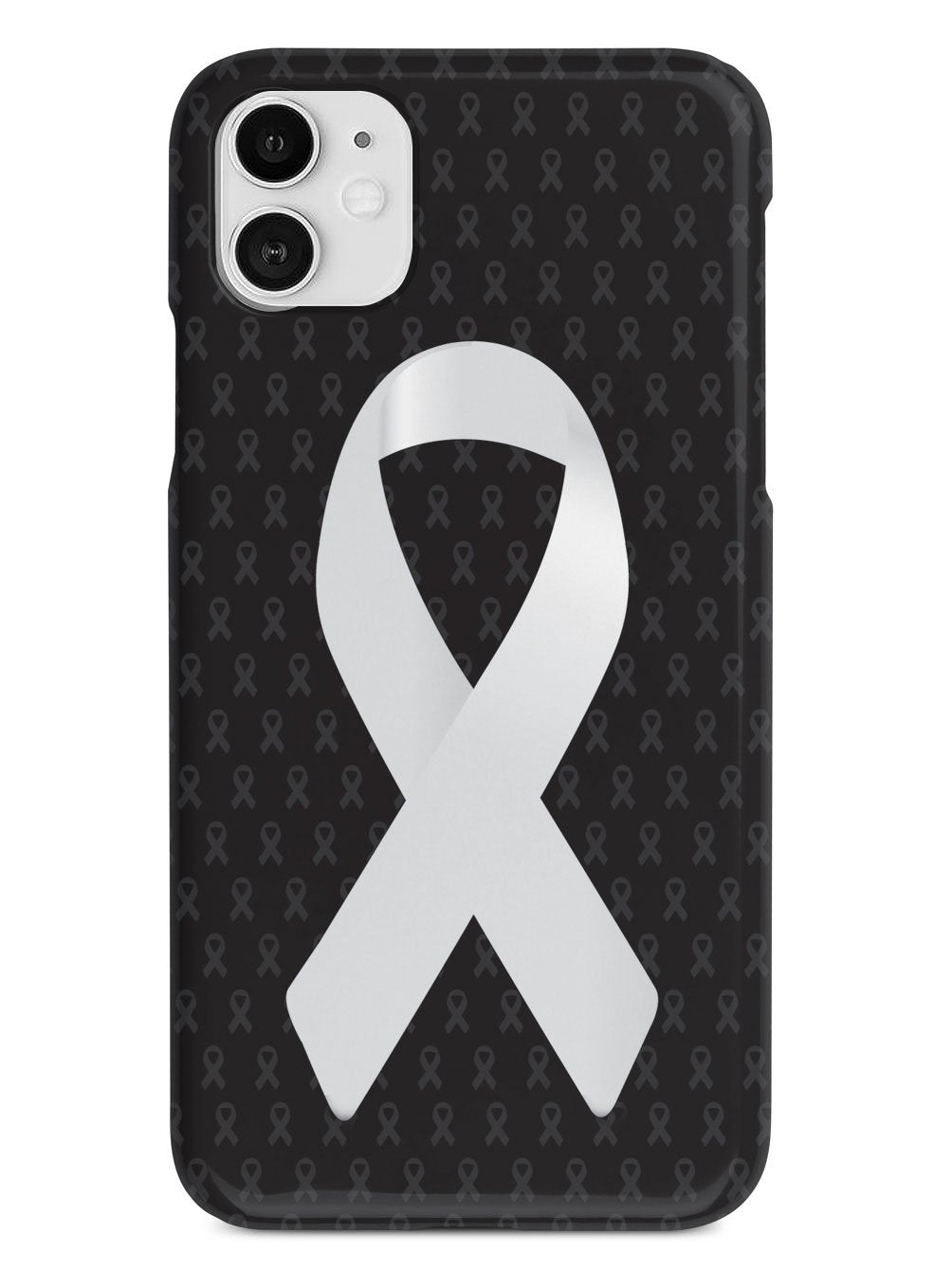 Pearl Awareness Ribbon - Black Case