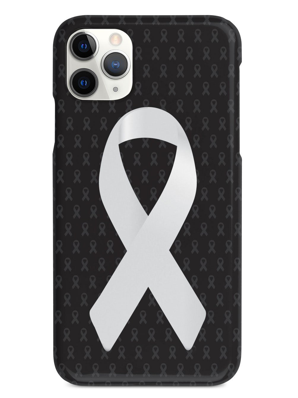 Pearl Awareness Ribbon - Black Case