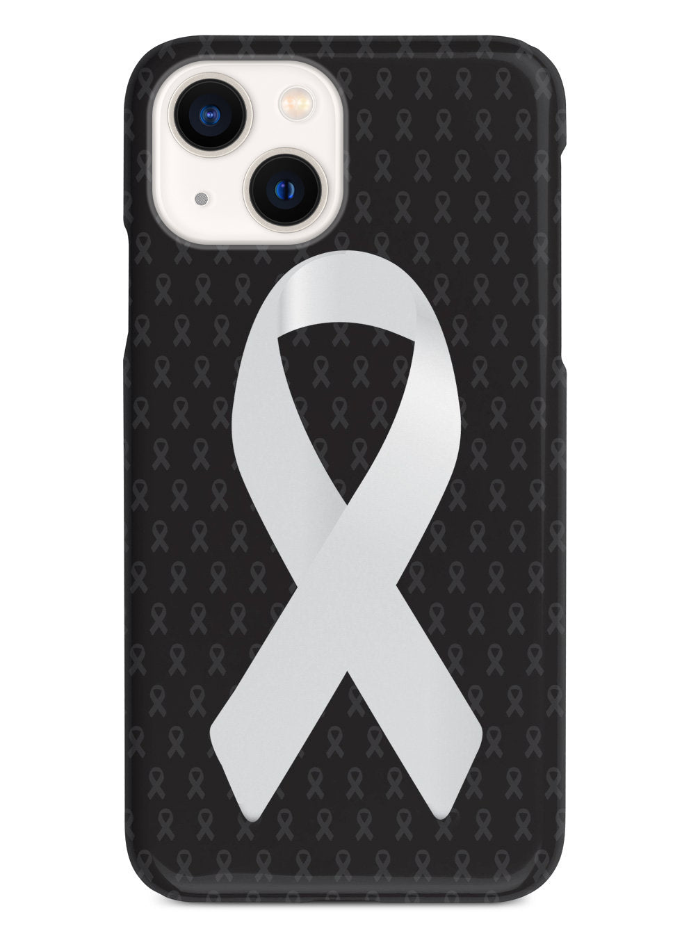 Pearl Awareness Ribbon - Black Case