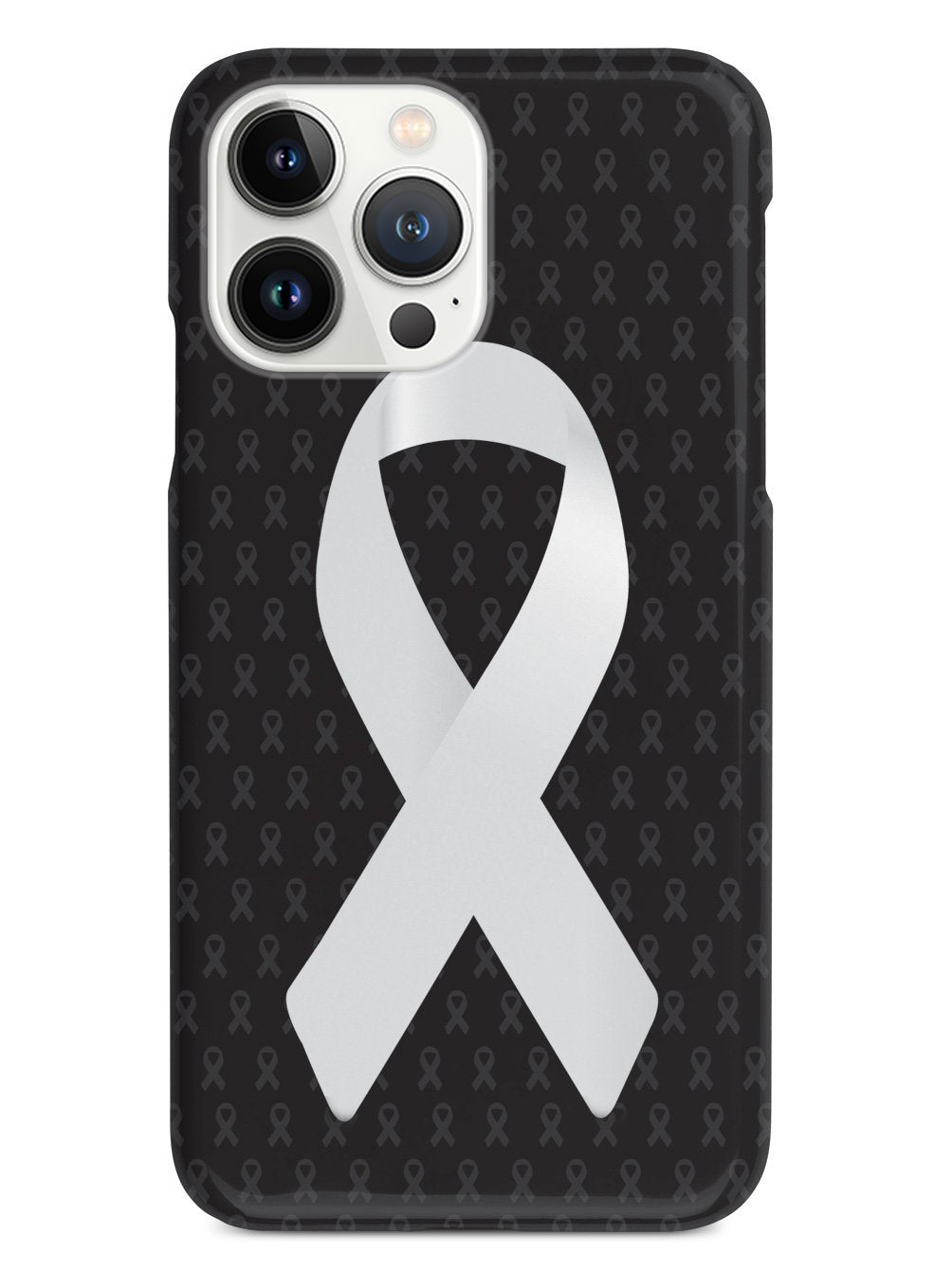 Pearl Awareness Ribbon - Black Case