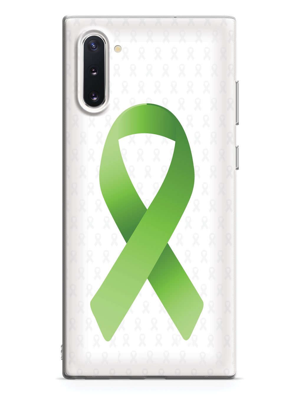 Non-Hodgkin's Lymphoma Awareness Ribbon - White Case