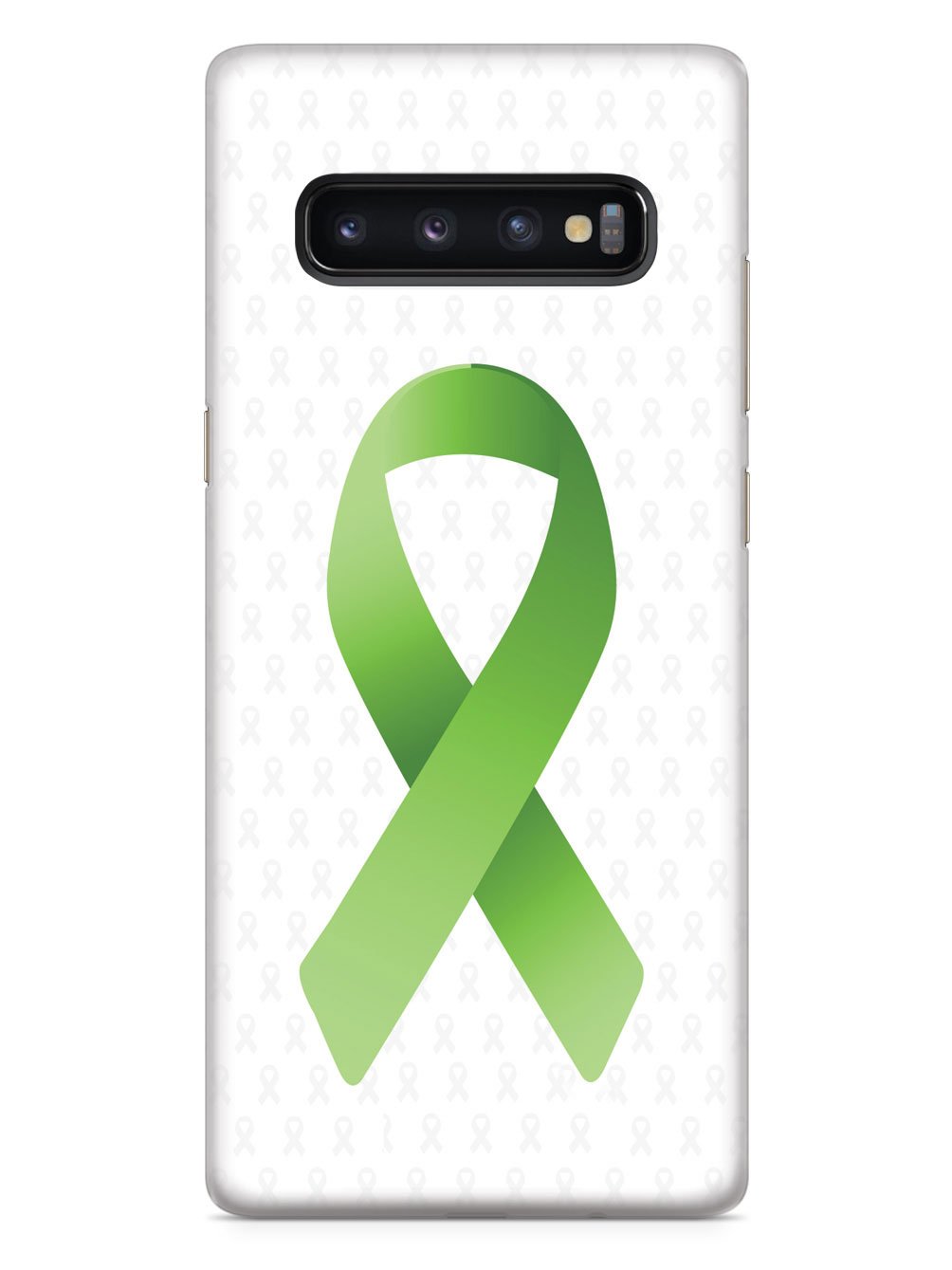 Non-Hodgkin's Lymphoma Awareness Ribbon - White Case